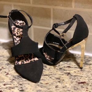 Black Business With Fun Heel